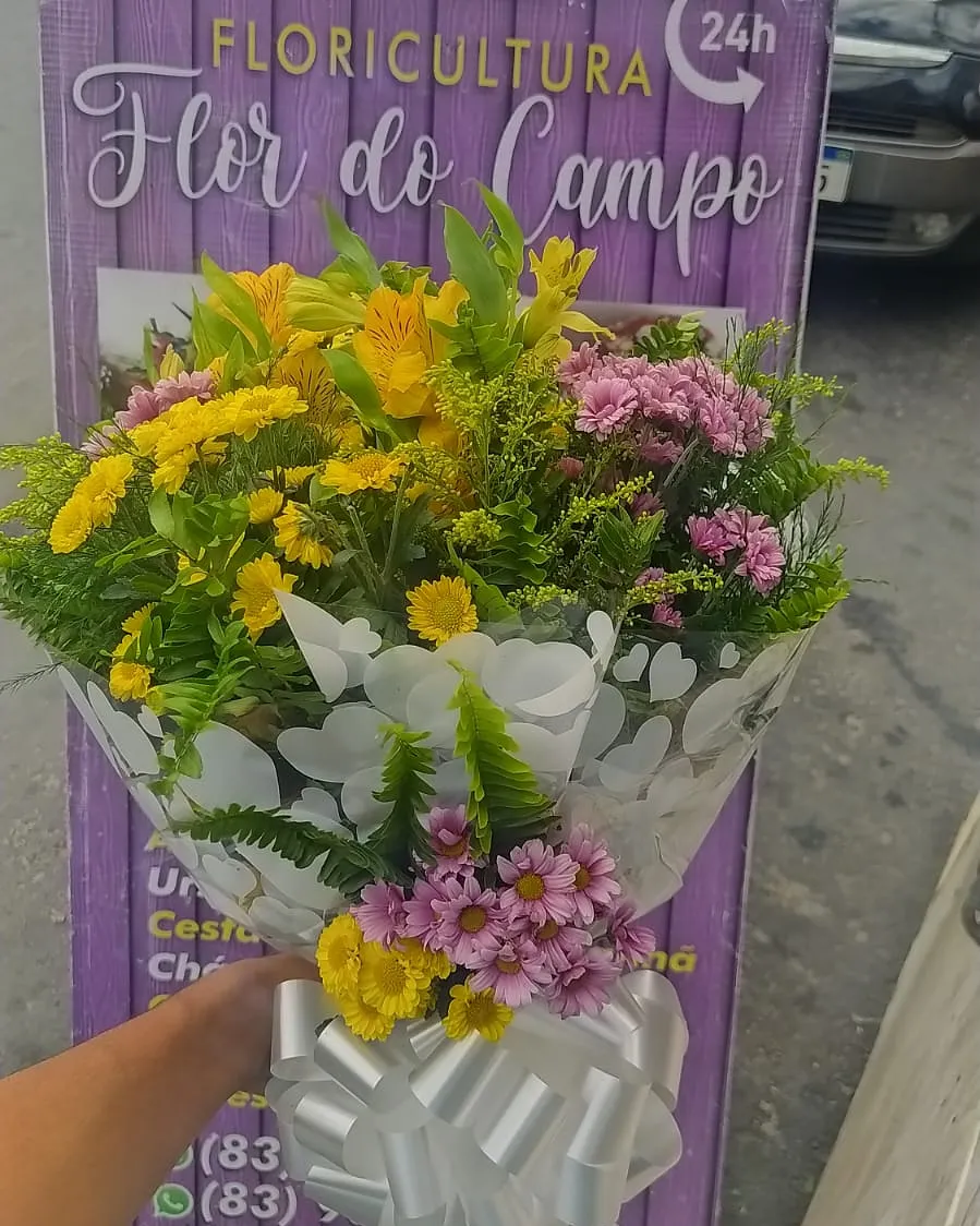 Buquê de flores do campo — publicação original da Flor do Campo